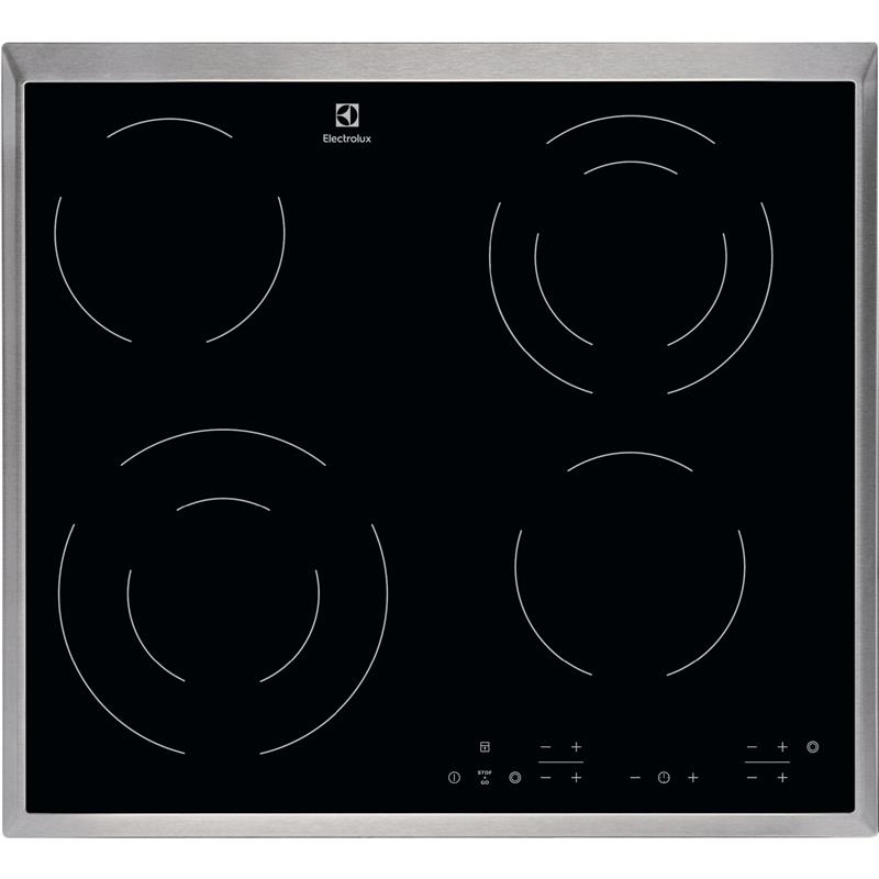 Варильна поверхня Electrolux електрична склокерамічна, 60см, чорний