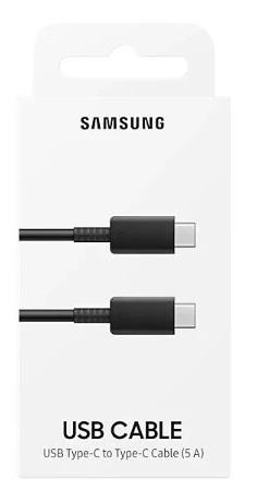 Кабель Samsung USB-C > USB-C заряджання/синхронізації 100Вт PD, 1м, чорний