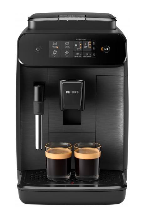 Кавомашина Philips Series 800 1,8л, зерно + мелена, ручний капучинатор, авторецептів - 2, чорний