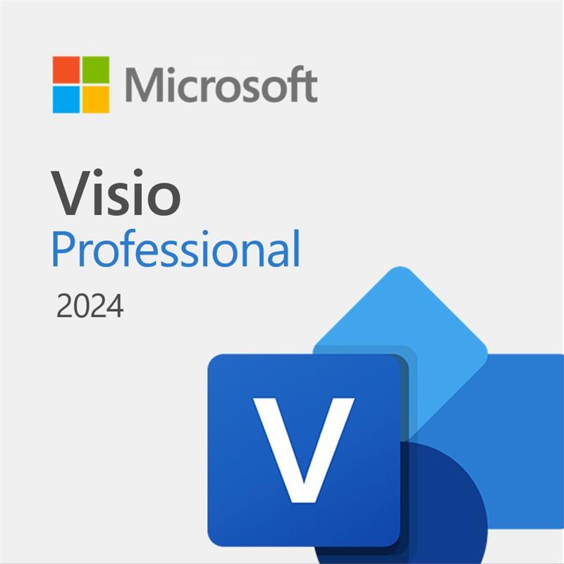 Примірник ПЗ Microsoft Visio Pro 2024, ESD