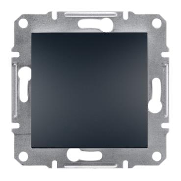 Заглушка Schneider Electric, Asfora (антрацит, без рамки)