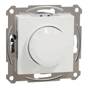 Поворотний LED-димер Schneider Electric, Asfora RC 3-370Вт (білий, без рамки)