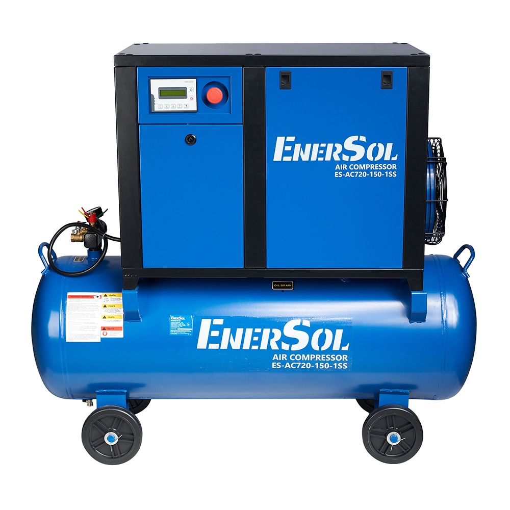 Компресор повітряний гвинтовий EnerSol ES-AC720-150-1SS 4кВт, 150л, 720л/хв, 10бар, 127кг