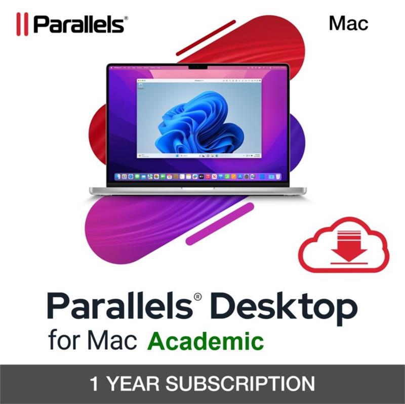 Примірник ПЗ Parallels Desktop Academic, 1 рік, ESD