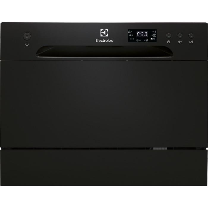 Посудомийна машина Electrolux настільна, 6компл., F, 55см, дисплей, чорний