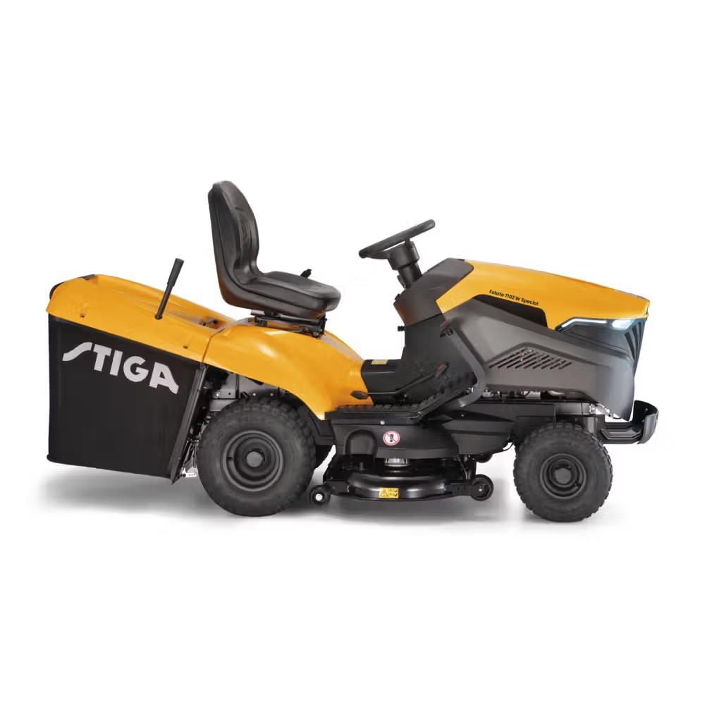 Трактор садовий бензиновий STIGA Estate7102w_Special 12.6кВт висота 30-90мм, 7 положень, 300л, ширина 102см, 241кг