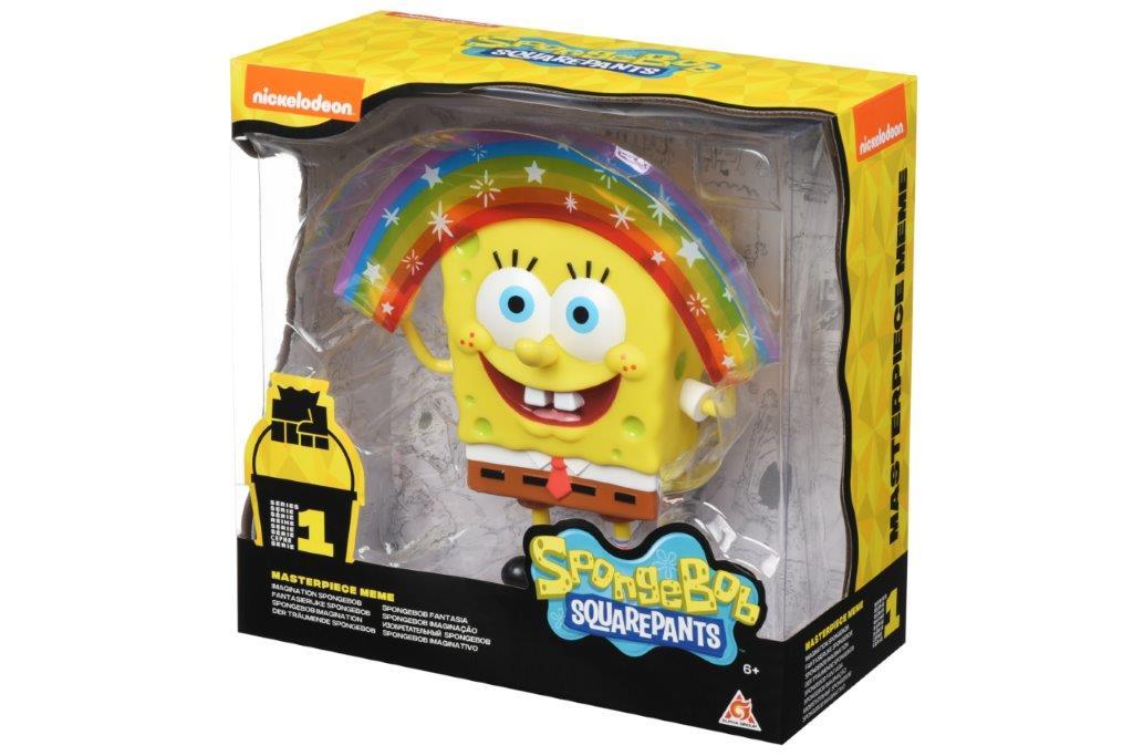 Игровая фигурка  SpongeBob Masterpiece Memes Collection  Rainbow SB