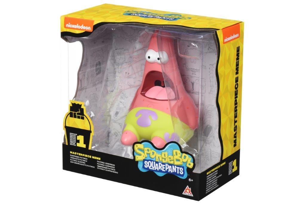 Игровая фигурка SpongeBob Masterpiece Memes Collection  Surprised Patrick