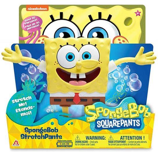 Интерактивная игрушка SpongeBob StretchPants со звуком