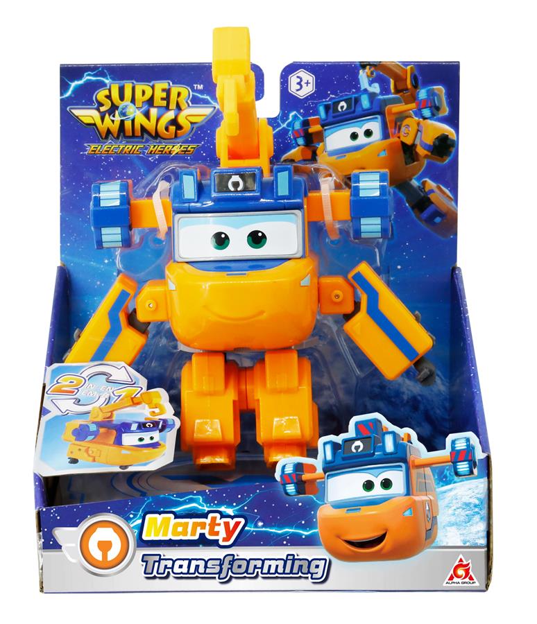 Ігрова фігурка-трансформер Super Wings Transforming Марті (Marty), 12.5см
