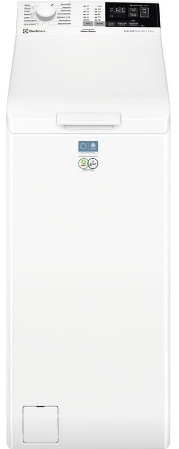 Пральна машина Electrolux вертикальна, 7кг, 1200, A, 60см, дисплей, інвертор, білий