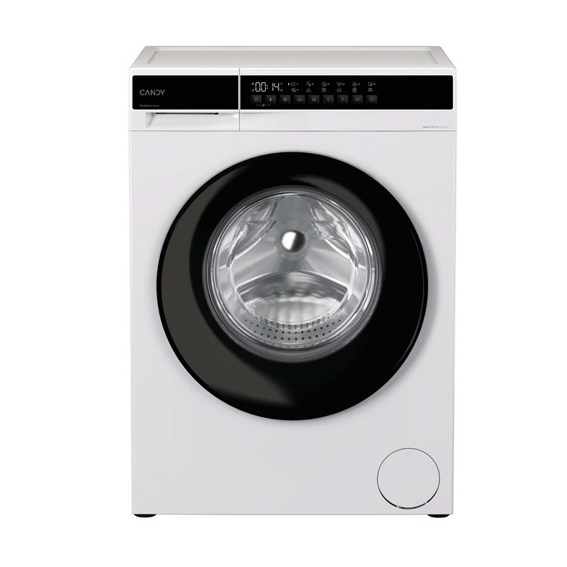 Пральна машина Candy ProWash 100 фронтальна, 7кг, 1200, A, 43.9см, дисплей, пара, інвертор, люк чорний, білий