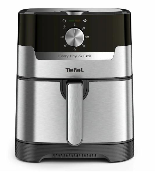 Мультипіч Tefal EasyFry&Grill, 1550Вт, чаша-4.2л, механічне керув., від 80°C до 200°C, пластик, сірий