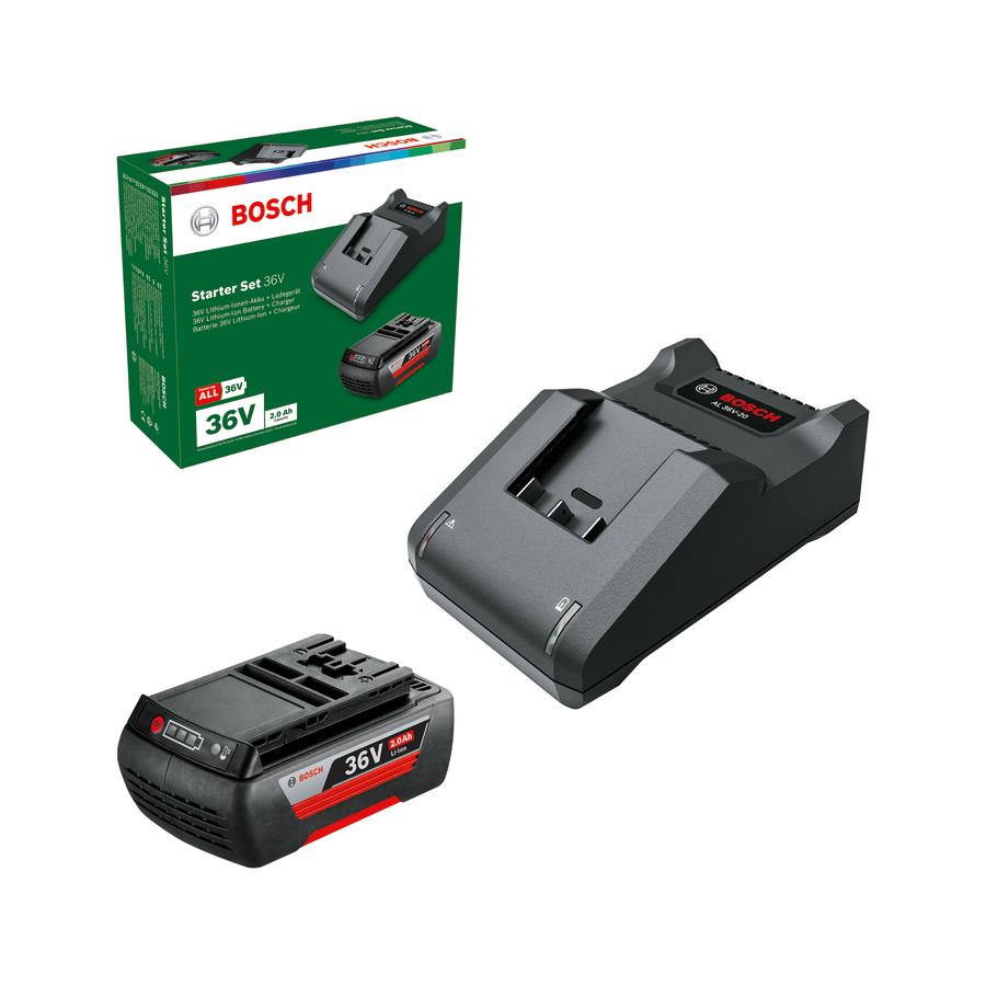 Набір акумулятора та зарядного пристрою Bosch GBA 36V 1x2.0А·год ЗП AL 36V-20