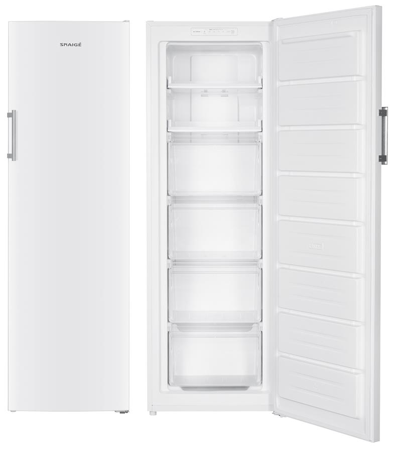 Морозильна камера Snaige, 170x55х60, 204л, 1дв., E, NF, білий
