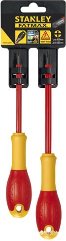 Набір викруток ізольованих FatMax Borneo Ph1x100; Ph2x125 2шт