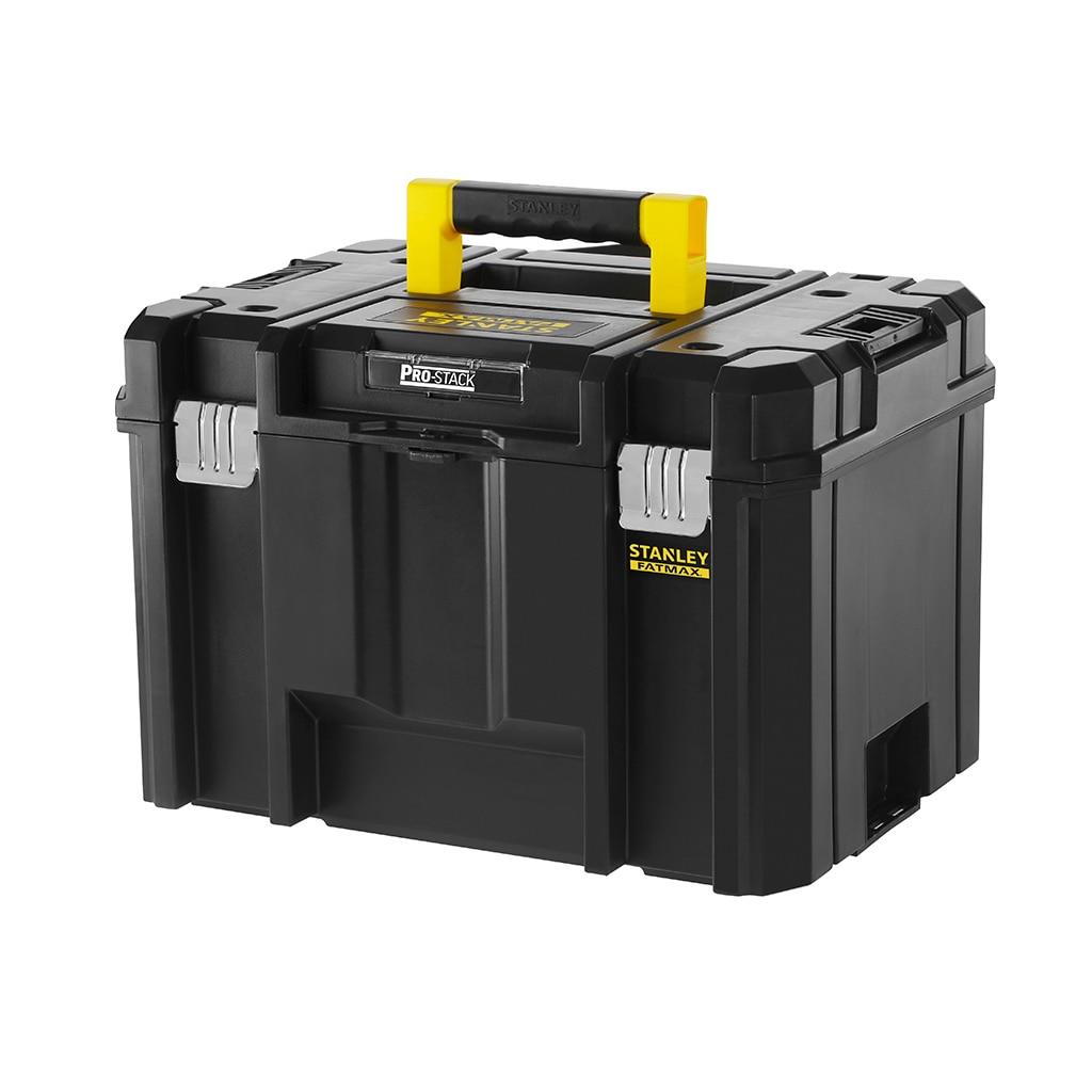 Ящик для инструмента Stanley "Fatmax TSTAK", 25л, до 30 кг, 44х30.2х33.3см