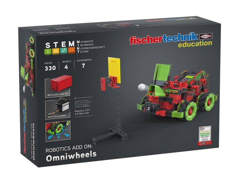 Набір-розширення fisсhertechnik STEM ROBOTICS Омніколеса