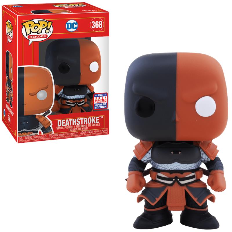 Коллекционная фигурка Funko POP! Heroes DC Imperial Palace Deathstroke FunKon 2021 (Exc) 51397