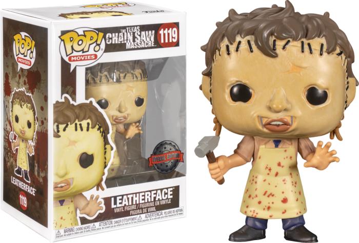 Коллекционная Фигурка Funko POP! Movies Texas Chainsaw Massacre Leatherface w/Hammer (Exc) 39716