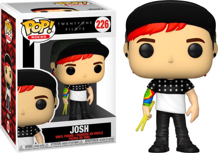 Коллекционная фигурка Funko POP! Rocks Twenty One Pilots Stressed Out Josh 56730