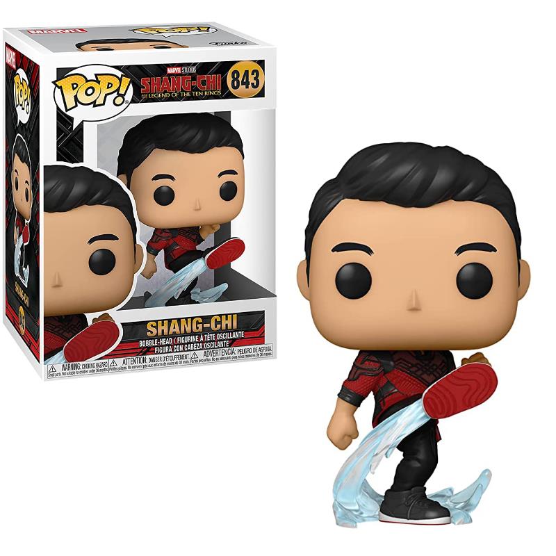 Коллекционная Фигурка Funko POP! Bobble Marvel Shang-Chi Shang-Chi (Kick) 52874 (55183)