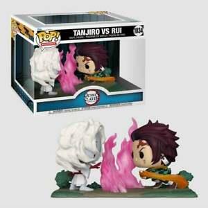 Коллекционная Фигурка Funko POP! Moment Demon Slayer Tanjiro vs Rui 49009