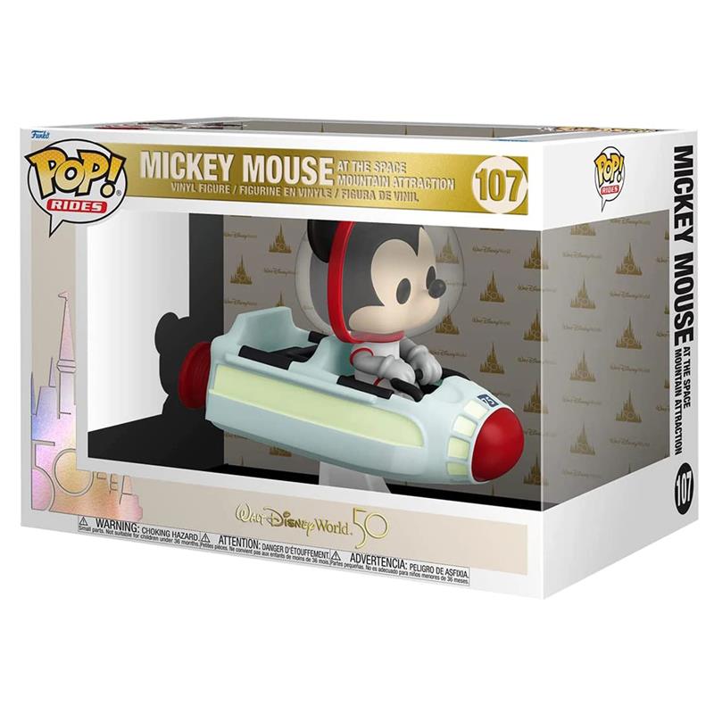 Коллекционная Фигурка Funko POP! Rides Disney WDW50 Mickey Mouse at The Space Mountain Attraction 45343