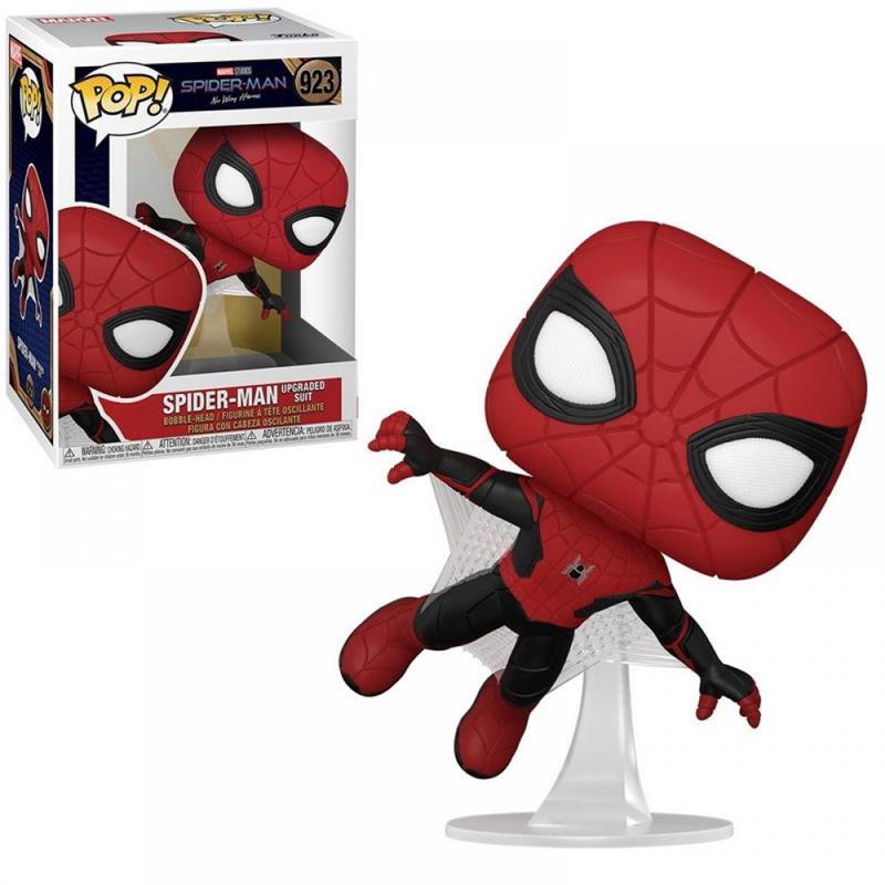 Коллекционная Фигурка Funko POP! Bobble Marvel Spider-Man No Way Home Spider-Man (Upgraded Suit) 57634