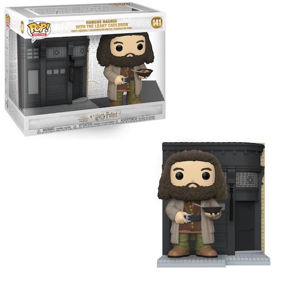 Коллекционная Фигурка Funko POP! Deluxe Harry Potter Diagon Alley Rubeus Hagrid w/The Leaky Cauldron (Exc) 58134