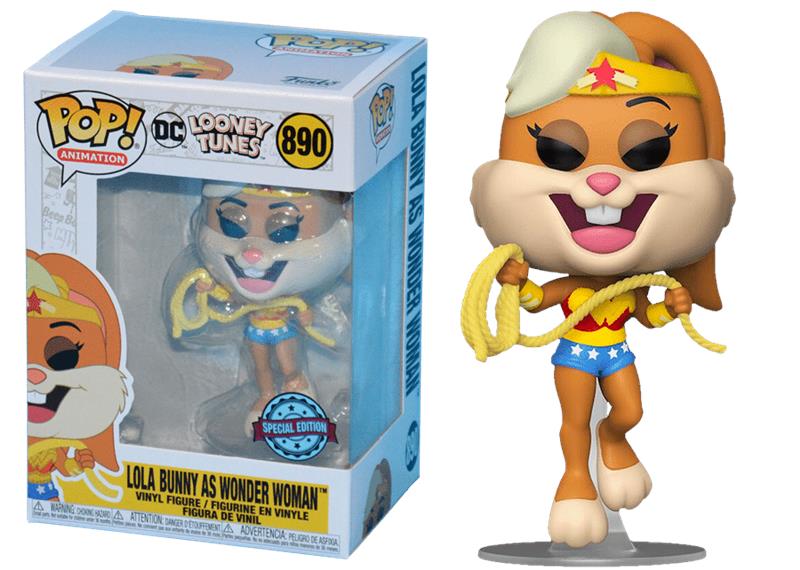 Коллекционная Фигурка Funko POP! Animation Looney Tunes Lola Bunny As Wonder Woman (Exc) 51735