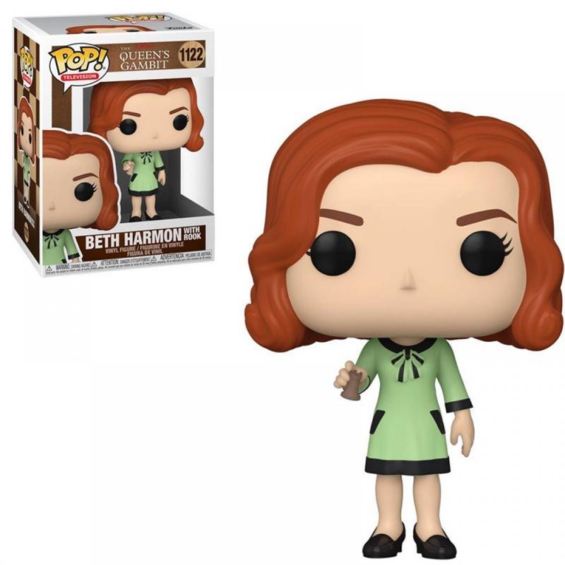 Коллекционная Фигурка Funko POP! TV Queens Gambit Beth Harmon With Rook 57689