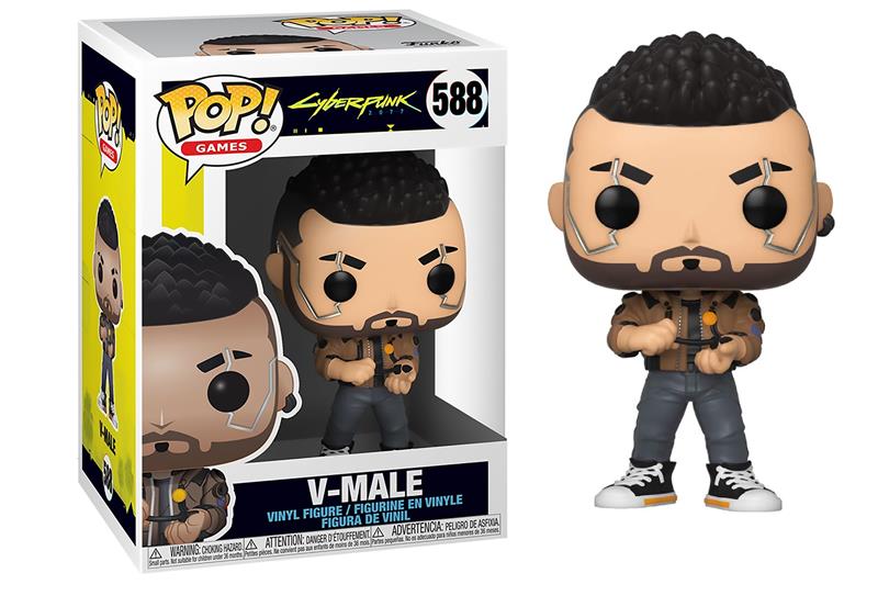 Коллекционная фигурка Funko POP! Cyberpunk 2077: V-Male 1