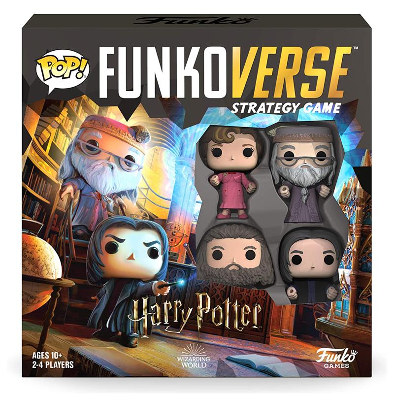 Настольная игра POP! Funkoverse Harry Potter 102 4 Pack 45892