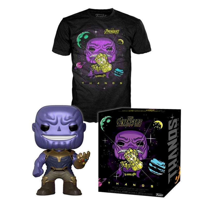 Набор Фигурка+Футболка Funko POP and Tee: Infinity War: Thanos (S) 33454