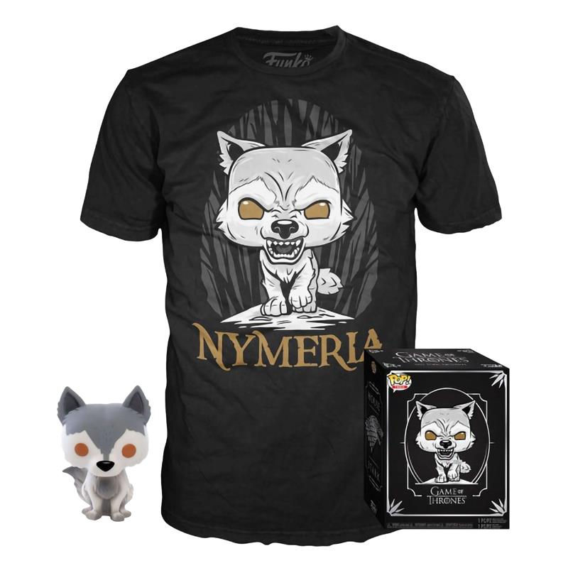 Набор Фигурка+Футболка Funko POP and Tee: GOT: Nymeria (S) 38639