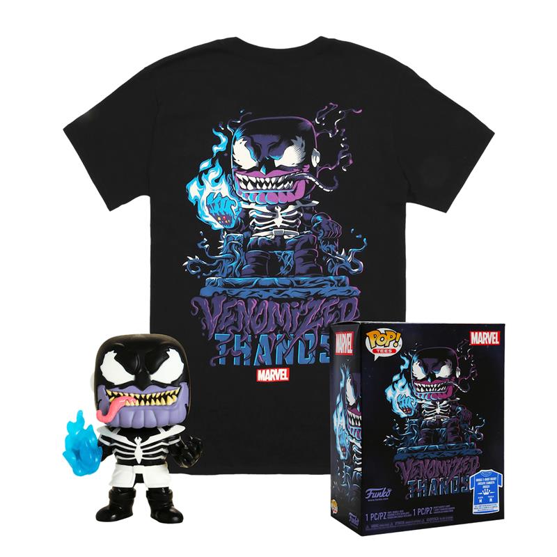 Набор Фигурка+Футболка Funko POP and Tee: Venom Thanos (S) 45460