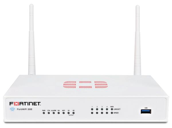 Міжмережевий екран Fortinet FWF-30E plus 1 Year 8x5 FortiCare and FortiGuard UTM Protection