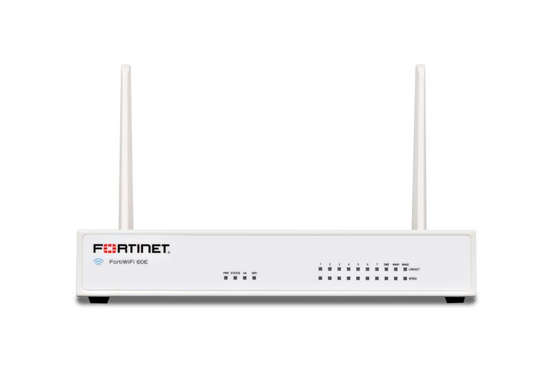 Міжмережевий екран Fortinet FWF-60E 2 GE WAN, 1 GE DMZ, 7 GE LAN