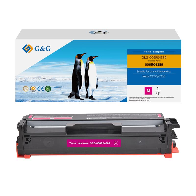 Картридж G&G для Xerox C230/C235 Magenta (1500 стор)