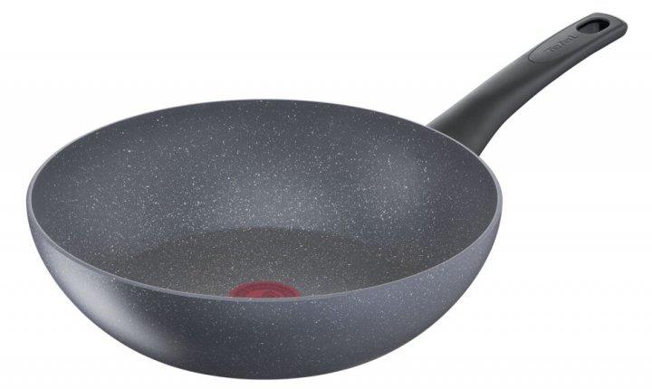 Сковорода ВОК Tefal Healthy Chef, 28см, алюміній, сірий