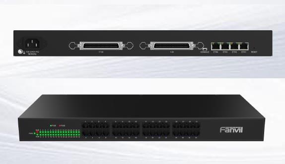 Шлюз VoIP Fanvil GA100-32R, RJ21x2, FXSx32 ports (RJ-11), 4xGE LAN, 32 concurrent calls, Mini USB x1, SIP/IMS, VPN, AGCD