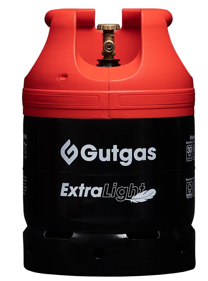 Балон газовий сталевий Gutgas Ragasco ExtraLight XLT-19.9, 19.9л, 30бар, вентиль KLF, 6.5кг