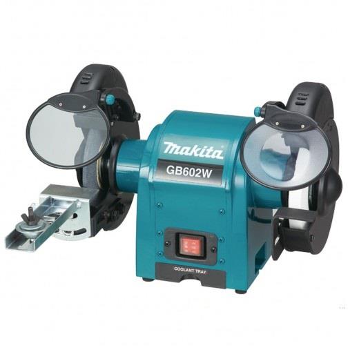 Верстат заточувальний Makita GB 602 W 250Вт коло 150мм 2850об/хв 9.3кг +оснащення