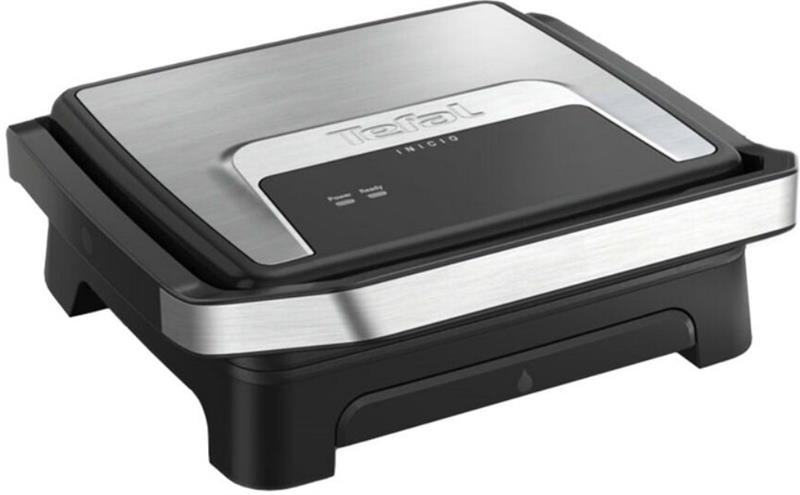 Гриль Tefal прижимний Inicio Classic 2000Вт, темп. режимів-1, метал, чорний