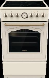 Плита Gorenje електрична склокерамічна, 70л, 50x60см, бежевий