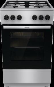Плита Gorenje газова, 70л, 50x60см, чавун, нерж