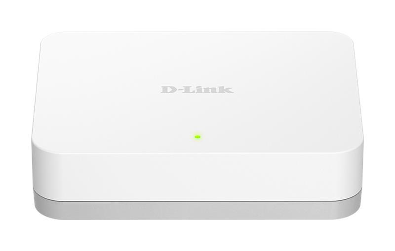 Комутатор D-Link GO-SW-5G 5xGE, Некерований
