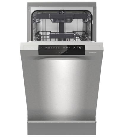 Посудомийна машина Gorenje, 11компл., A+++, 45см, дисплей, 3 кошика, AquaStop, Інвертор, сірий