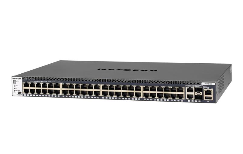 Комутатор NETGEAR M4300-52G (GSM4352S) 48x1GE, 2x10GE, 2xSFP+, керований L3 з можливістю стекування